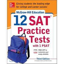 McGraw-Hill Education 12 SAT Practice Tests With PSAT