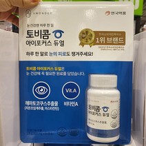 안국약품 토비콤 아이포커스 듀얼 400mg x 60정, 단품