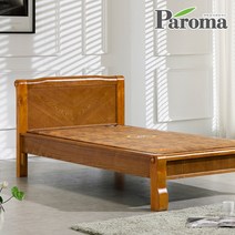 파로마 디비잠 소나무 원목 황토볼 흙침대 S, 황토볼 보료