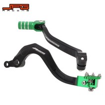 오토바이 CNC 시프터 시프트 리어 풋 브레이크 페달 레버 가와사키 KX250F 2009-2018 KX250 2019-2020, set