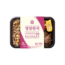 미트리 영양한끼 도시락 4종 1팩 골라담기, 영양한끼 04번 1팩