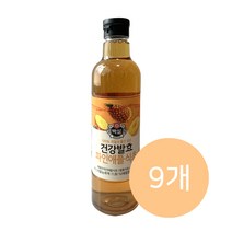백설 100% 자연발효 파인애플 식초, 800ml, 9개