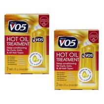 Vo5 핫 오일 테라피 트리트먼트 2개입 14ml(0.5온스) (2팩)