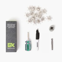 GOLFKICKS 골프킥스 커스텀 골프화 스파이크, ICE(아이스/반투명)