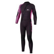 남성용 잠수복 3mm 네오프렌 풀 다이빙 수트 전면 지퍼 전신 보온 스노클링 서핑 수영 수상 스포츠용 퍼플 그레이 M, Purple Gray