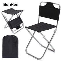 야외의자 테라스의자 카페 야외 의자 BenKen-야외 접이식 의자 벤치 휴대용 초경량 7, 한개옵션0