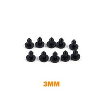 검정색 실리콘 고무 스냅 온 홀 플러그 10 개 2.5-14mm 블랭킹 엔드 캡 씰 스토퍼, 02 A2