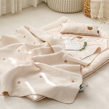 베비 유아동 누비이불 모달 100% 자연주의 천연소재, 베이지
