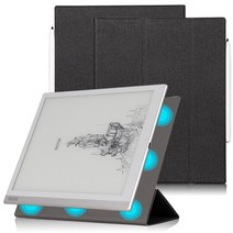 케이스 Onyx BOOX Note X 10.3 커버 용 슬림 마그네틱 케이스 삼중 경량 전자 책 리더 스마트 슬리핑 홀스