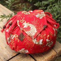 보온물주머니 순면 코튼 탕파 커버 엔틱 화상방지 손난로 천주머니 따뜻함 13CM15CM18CM20CM 2111643268, 비단잉어 (20cm )(불과 한 개