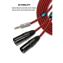 오디오믹서 사운드믹서 음향믹서 음향믹서기4채널 오디오 인터페이스 audiophile 잭, 빨간색, 15미터