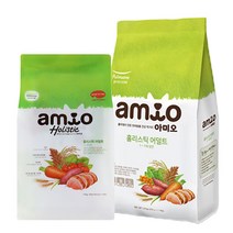 풀무원 아미오 어덜트사료 연령별 건강주식 가부순해 단백질 강아지사료 1.4kg 5kg