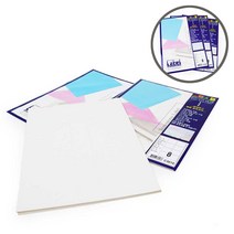 소울리드 세모라벨 C-3010 8칸 3.5(10매) X 3봉 프린트 스티커 라벨지 A4용지 스티커라벨지