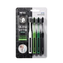 메디안 [무료배송]메디안 대나무숯담은칫솔(4입), 10세트
