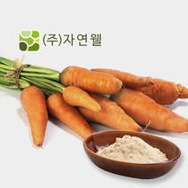 자연웰 48종류 천연 곡물가루 야채분말 천연조미료 율무가루 검은깨가루 팥가루 시금치분말 비트분말 카카오분말 석류분말 강황 도라지 히비스커스 새싹보리 ABC주스, 국산당근가루100g
