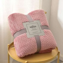황토이불 중력 수피마 데일리라이크 이불 푹신한 격자 무늬 소파 코랄 플리스 담요 솔리드 컬러 장식 소파