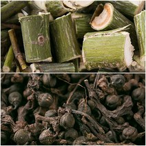 국산 벌나무가지(산청목) 600g 한방재료 한약재, 국산 벌나무가지600g + 국산 헛개열매 600g
