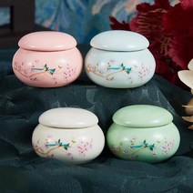 골동품 아로마 테라피 솔리드 향수 세라믹 daub 차 매운 자동차 향수입니다, 한개옵션1, 01 4 pcs