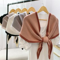 울 삼각숄 어깨숄 삼각머플러 니트숄