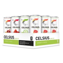 쎌시우스 스테비아 드링크 제로슈가 4종 355ML 12캔