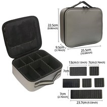 메이크업박스 전문가용 화장품 네일아트 반영구 출장 여성 전문 뷰티 브러쉬 여행에 필요한 방수 소형 중대형 방송 승무원 아나운서