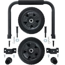 Westinghouse WGen5300 시리즈 휴대용 발전기 네버 플랫 휠 핸들 키트 WGen5300DF WGen5300DFc와 호환, Wheel Kit