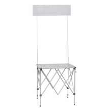시음 테이블 판매 부스 전시 가판대 노점 프리마켓, 40X70cm 소형