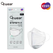 한컴 오투웨어 이지퓨어 KF94 황사마스크 1매(대형)-개별포장 국내생산, 1개, 1개