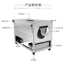 골프공 세척기 감자 고구마 고추 무 통감자 탈피기, Type 60