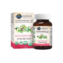 마이카인드 유기농 비오틴 1267mg x 30정 1통, 상세페이지 참조