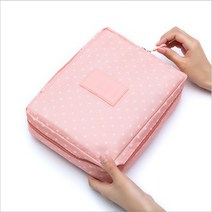 화장품 세면도구 대용량 파우치 새로운 Ins 대용량 휴대용 소녀 메이크업 가방 여성 화장품 세면 용품 주