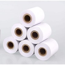 감열지 서명함 주문서 쪽지 두루마리 숏 표 앉은뱅이저울 프런트 57 40 패스트푸드점 수동 인쇄지 소권 1738500486, 57x50x100 롤 (세심함 50m