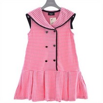 셀덴 셀덴 NC02 체크 자가드 원피스 핑크 EDOM21152 (6424409)