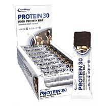 아이언맥스 프로틴바 35g 24개입 쿠키 앤 크림 IronMaxx Protein 30 protein bar flavor Cookies, 1