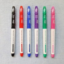 (퀼트나인) 열펜 싸인펜 다리미펜 아이롱펜 마킹 봉제용 열로지우는펜 재단 1.0mm, 검정, 1개
