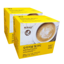 노브랜드 오리지널 밀크티x2