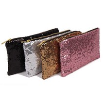 GAIA 입학선물 스팽글 지퍼형 미니 패션가방 클러치백 여행 신학기 파우치 가방 새내기 보조