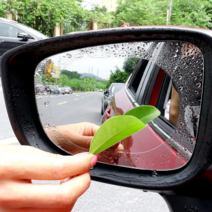 차량용 김서림방지 필름 방수 발수 사이드미러 유리창 르노삼성 xm3 인스파이어 16 gte tce 260, 세트1(타원형+사각형)