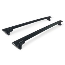 YAKIMA 루프 랙 바 스카이라인 카 수정 오프로드 고정 지점 트랙 러기지, [05] 둥근 막대 검은색, [01] 펀칭 금지