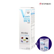 [안국약품]브이팩 V-PACK 남성용 영양제 30포X1박스 1개월분, 1개, 단품