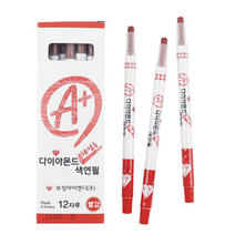 다이아몬드채점용색연필12본세트, 19세트