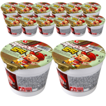 짜파게티범벅 짜장 소컵 70g 6개 12개 30개, 짜파게티범벅 70g x 6개