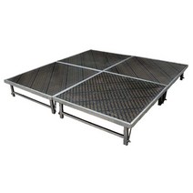 축제 무대 설치 공연 연단 간이무대 이동식 단상 장치, 1.28x1.28