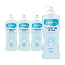 바세린 데일리 모이스처 로션 과일향 건성용, 4개, 450ml