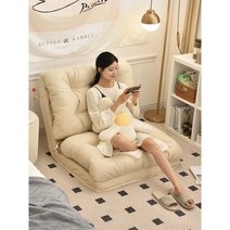 1인용 소파베드 접이식 일본식 좌식 나만의 소파, 라이트 그레이 60cm 싱글