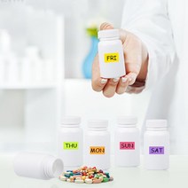 휘발유 말통플라스틱 PE 흰색 빈 씰 병 고체 분말 약 바이알 포장 용기 15ml 20ml 50 개, 02 20ml