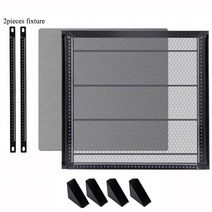 레이저 조각기 도구 CO2 절단기 용 벌집 작업 테이블 장비 400x400/500x500mm 부품, 02 1set_02 400X400X22mm