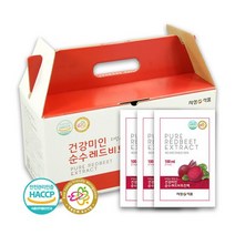 지성식품 건강미인 순수레드비트진액 50팩, 100ml, 50개입