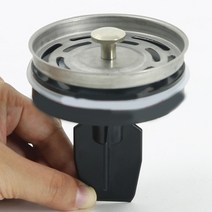 음식물 처리 분쇄기 A6HB 메쉬 싱크 필터 안티 막힘 샤워 헤어 캐처 라운드 드레인 커버 플로어 스트레이너 욕실 욕조 주방, [01] 1