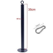 파워렉 파워랙 멀티짐 Carabiner 체육관 무게 베어링 덤벨 브래킷이있는 로딩 핀 파워 리프팅 운동을위한 강도 훈련 장비 crossfit, 유형 c